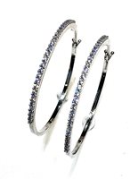 Pendientes Mujer Cerchi in Oro blanco Cubic Zirconia CERCHI ZIRC S S/C 3.70 B